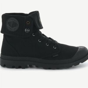 Palladium Men's Black Canvas Boots